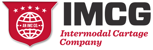 A Logo for the IMCG Intermodal Cartage Company