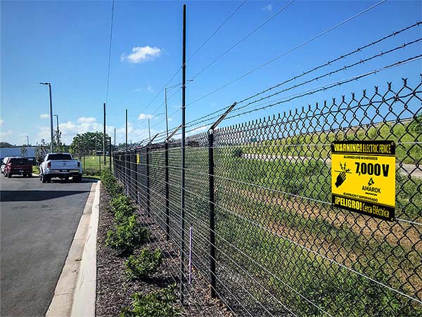 Electric Perimeter Fencing, Fence Topping