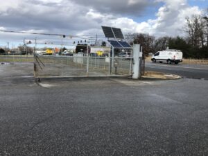Brandywine Gate & Solar Panels - Electric Fence