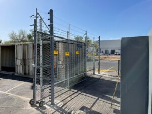 Electric Guard Dog Fence - Sliding Gate