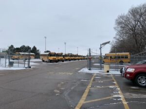 School Bus Parking Lot Security