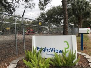 BrightView Entrance Sign
