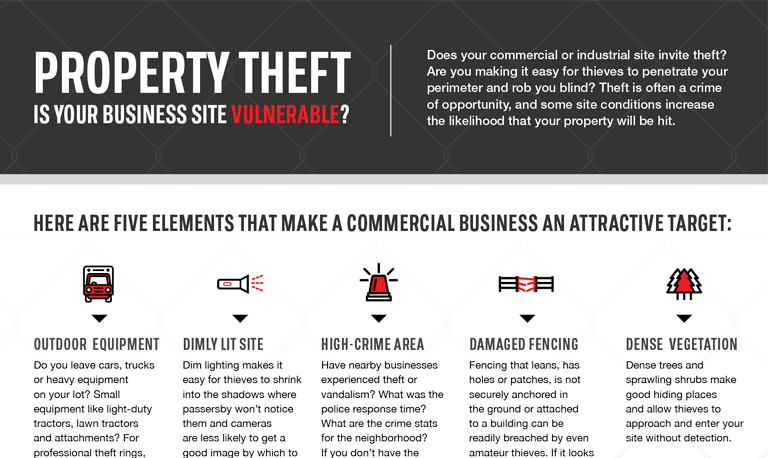 Property Theft Infographic