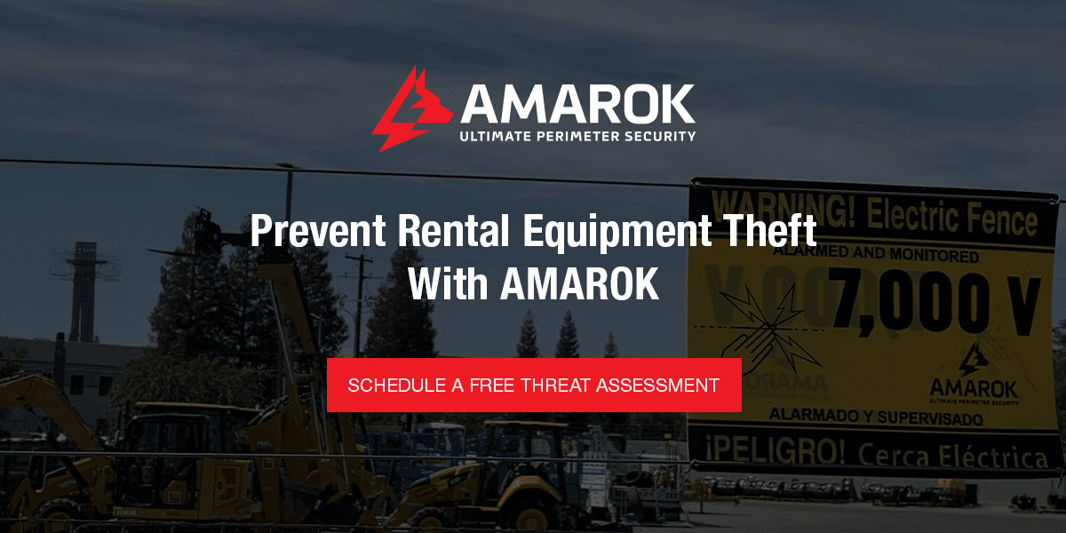 Prevent Rental Equipment Theft With AMAROK