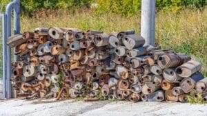 Collection of Rusty Catalytic Converters