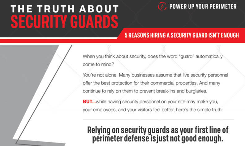 5 Reasons Hiring a Security Guard Isn't Enough - Article