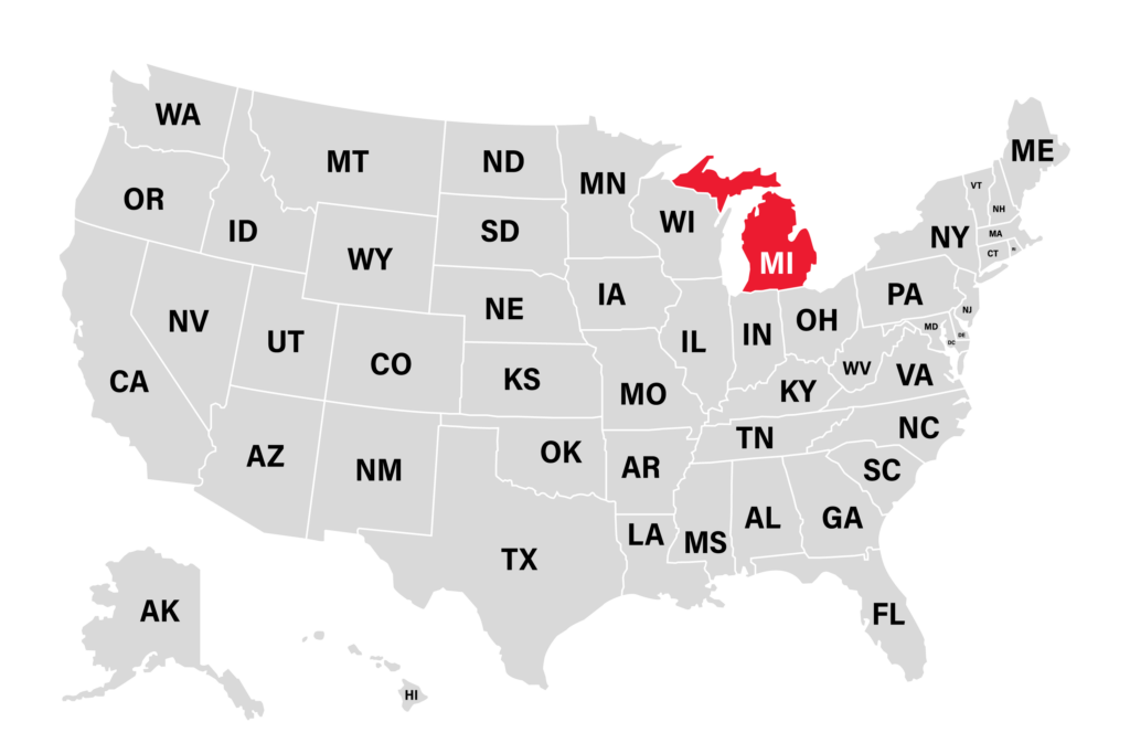 Michigan Map