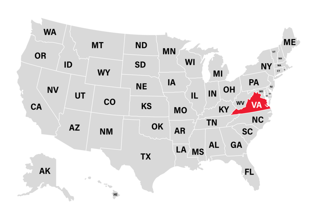 Virginia Map