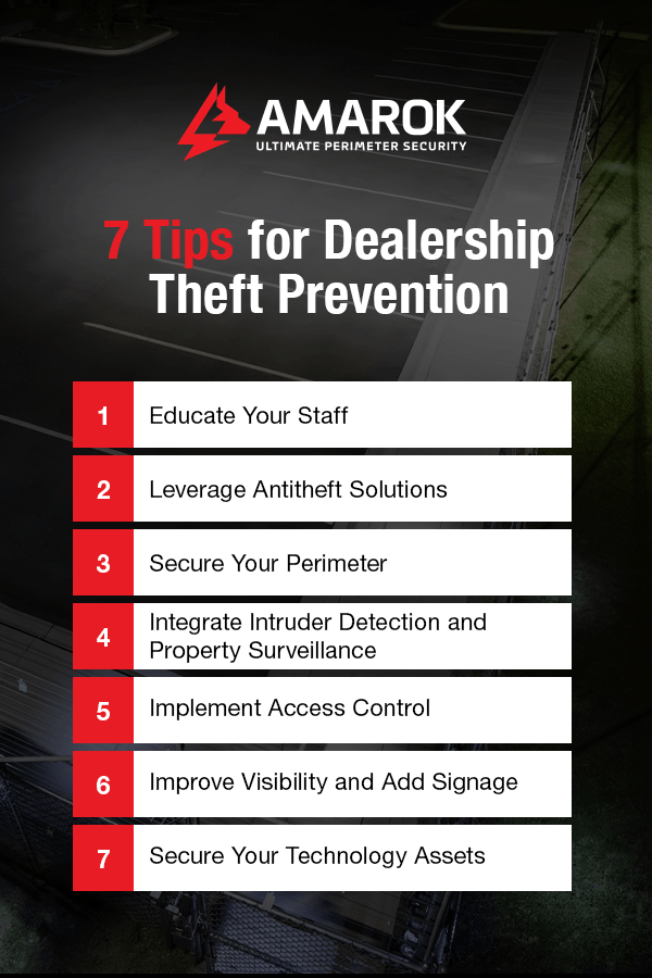 7 Tips for Dealership Theft Prevention