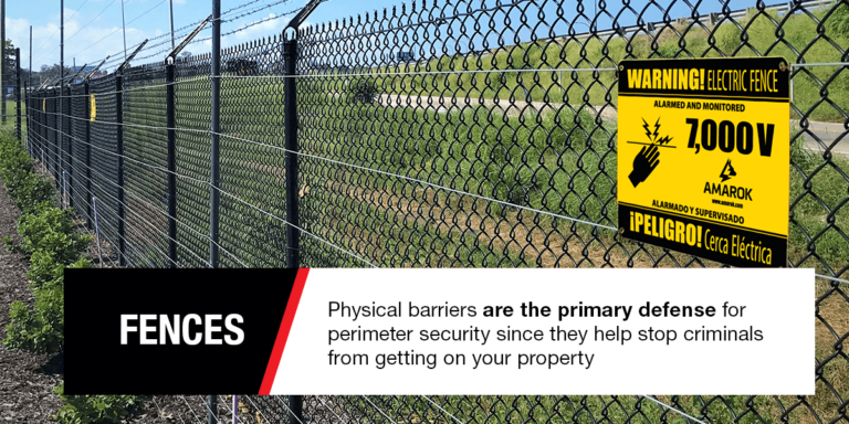 Security Perimeter Sign Types of Perimeter Security | AMAROK