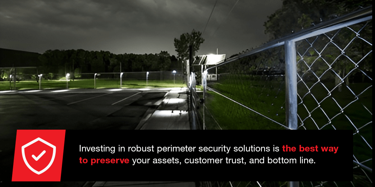 Invest in robust perimeter security