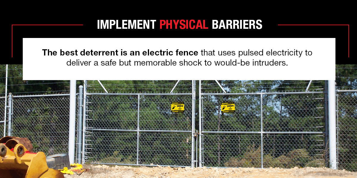 Implement Physical Barriers