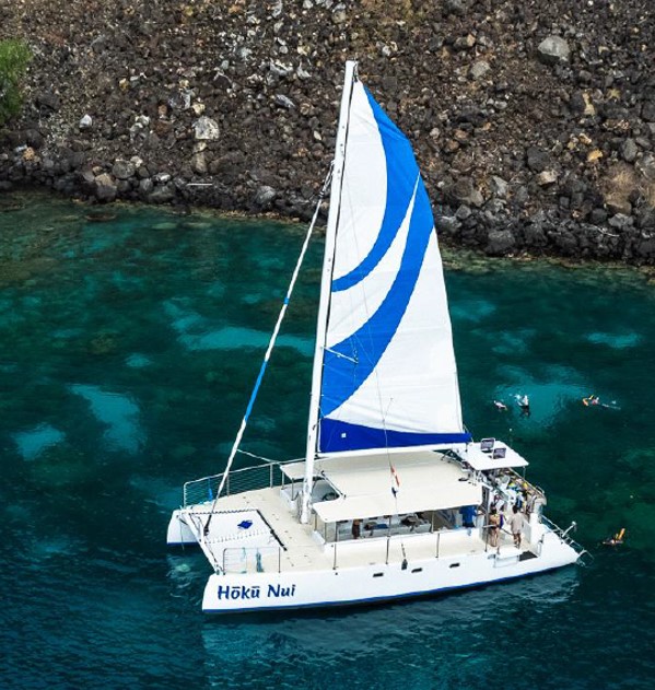 A Sailboat with the Name Hoku Nui on the Side