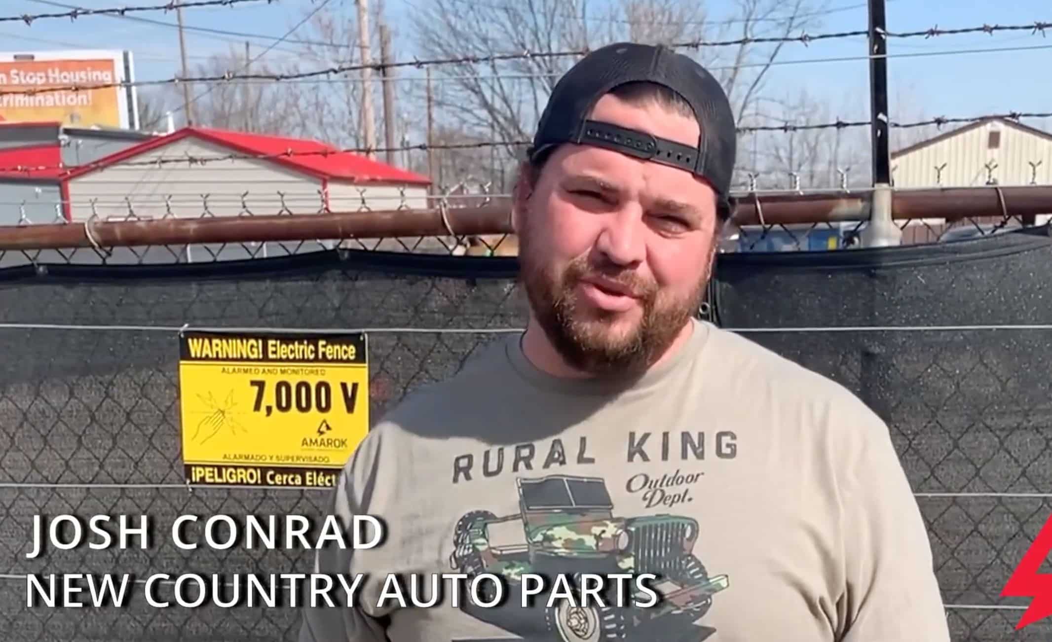 Josh Conrad - New Country Auto Parts - Testimonial