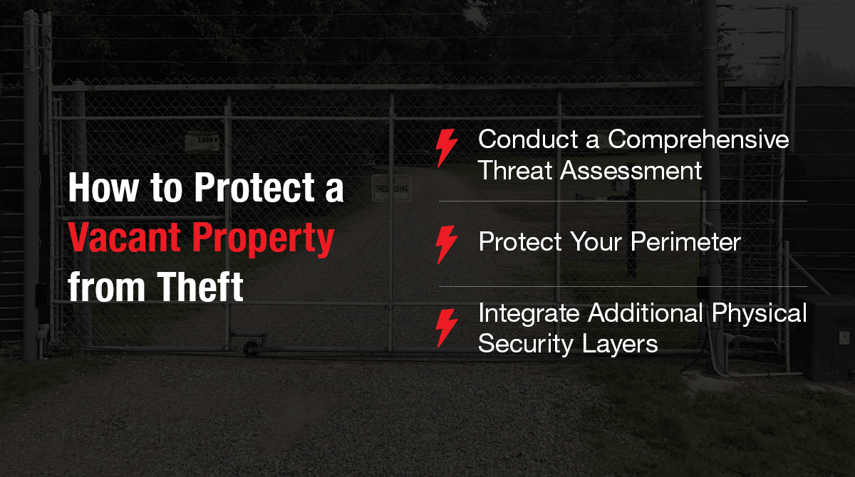 How to Protect a Vacant Property from Theft