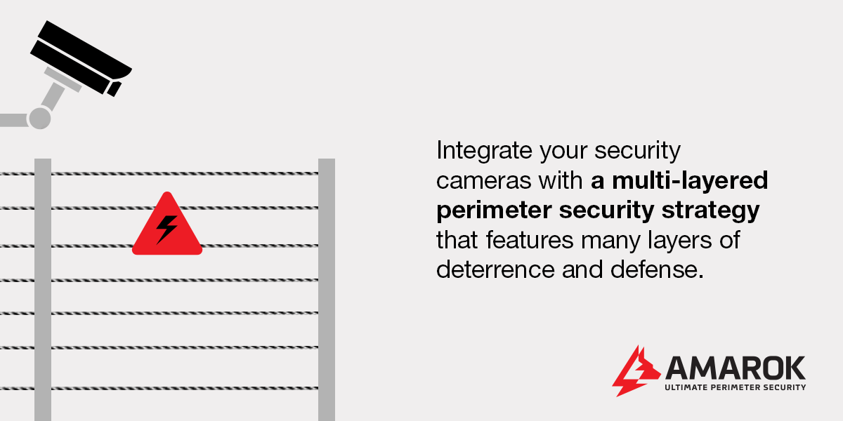 integrate your security cameras with a multi-layered perimeter security strategy