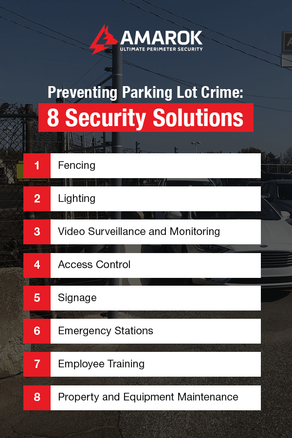 Preventing Parking Lot Crime: 8 Security Solutions