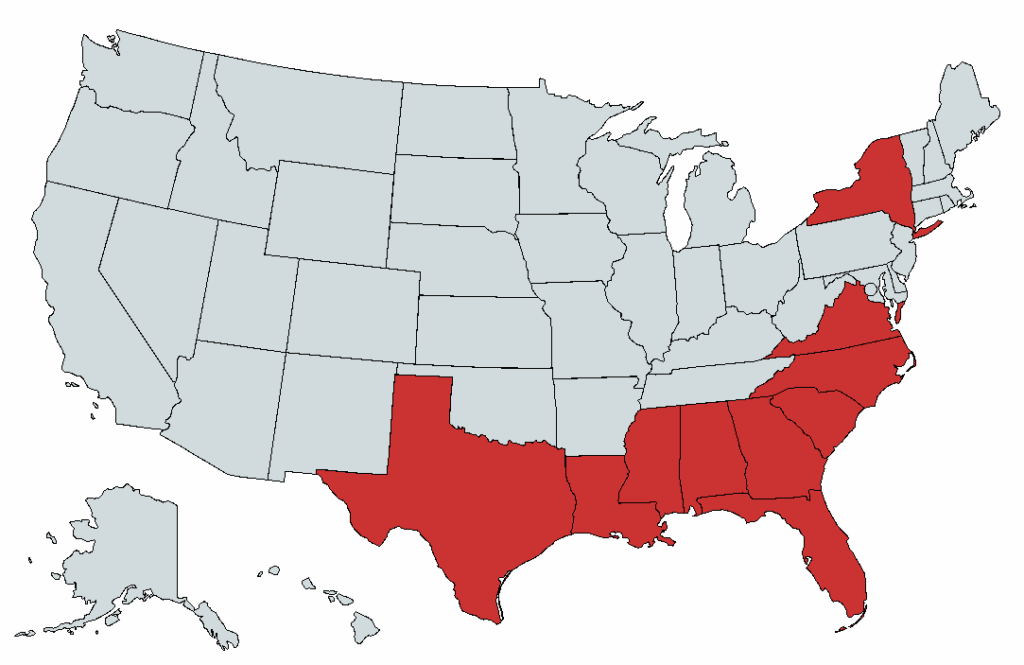 hurricane map