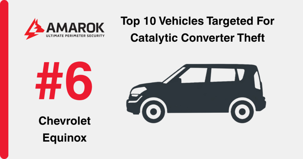 Top Vehicles Targeted For Catalytic Converter Theft - Chevrolet Equinox
